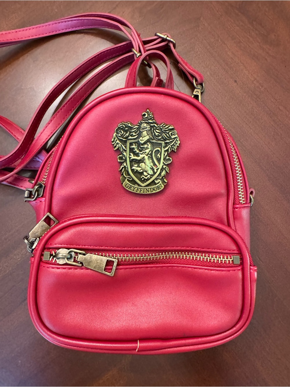 Gryffindor Mini Crossbody Backpack in Red